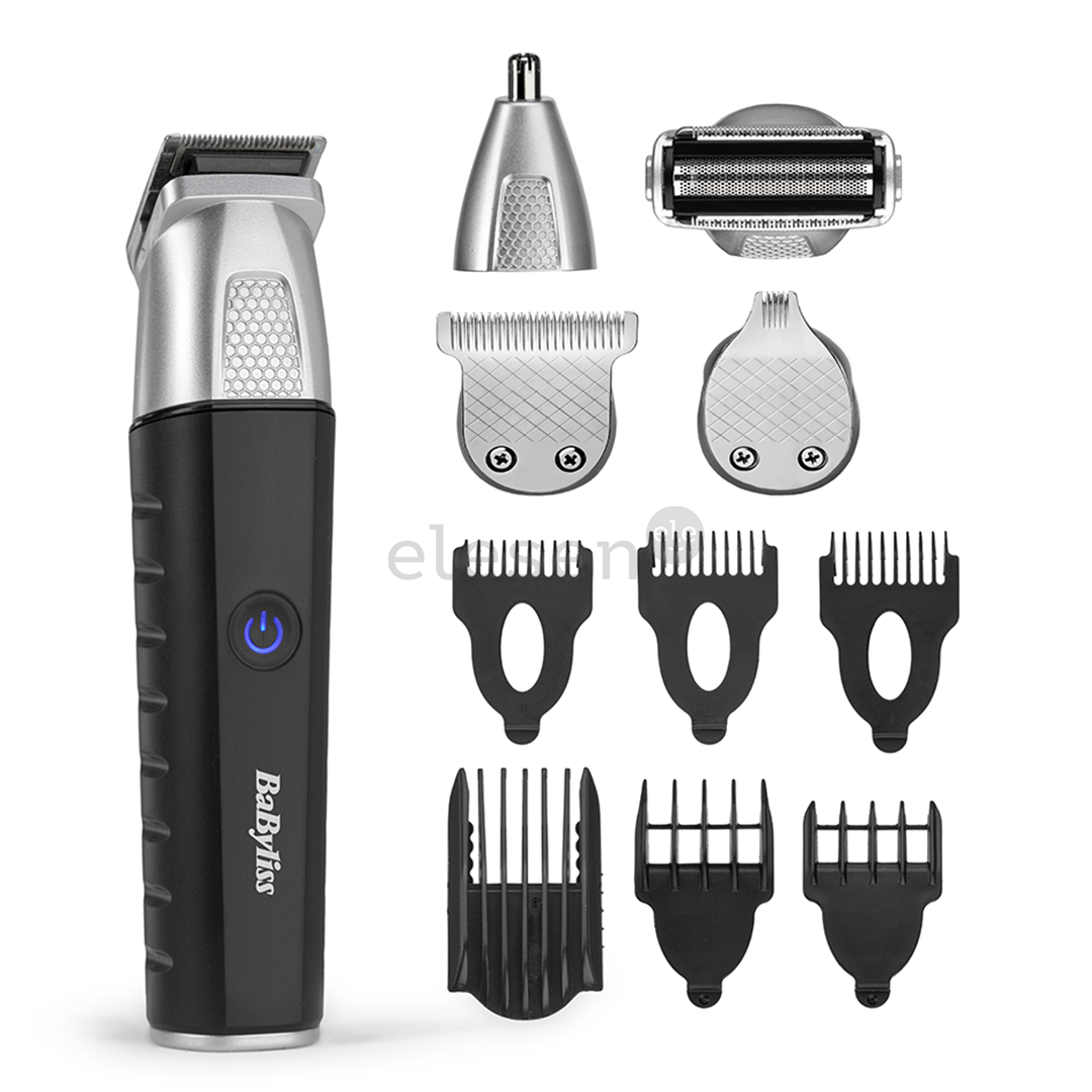 BaByliss Lithium Power 11-in-1, juodas/nerūdijančio plieno - Kūno skustuvas