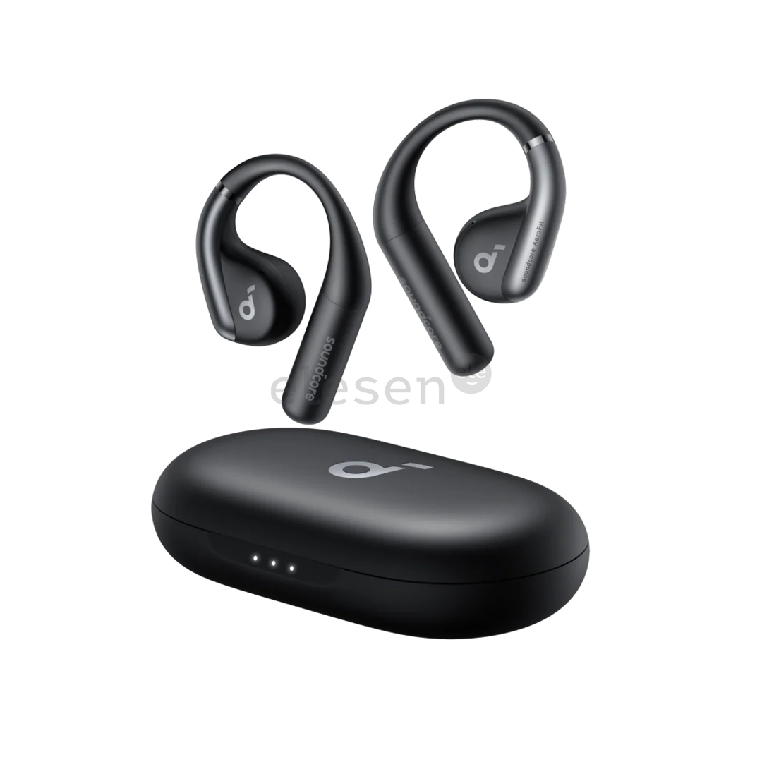 Soundcore AeroFit Pro, черный - Беспроводные спортивные наушники