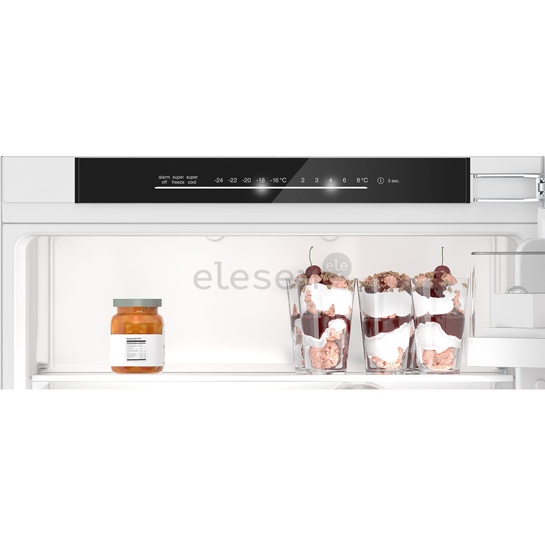 Bosch, Series 6, NoFrost, 260 L, aukštis 178 cm - Įmontuojamas šaldytuvas