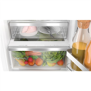 Bosch, Series 6, NoFrost, 260 L, aukštis 178 cm - Įmontuojamas šaldytuvas