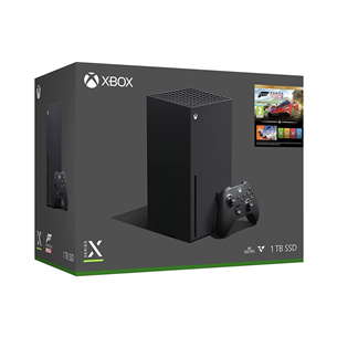 Microsoft Xbox Series X Forza Horizon 5 Bundle, 1 ТБ, черный - Игровая приставка 196388146444