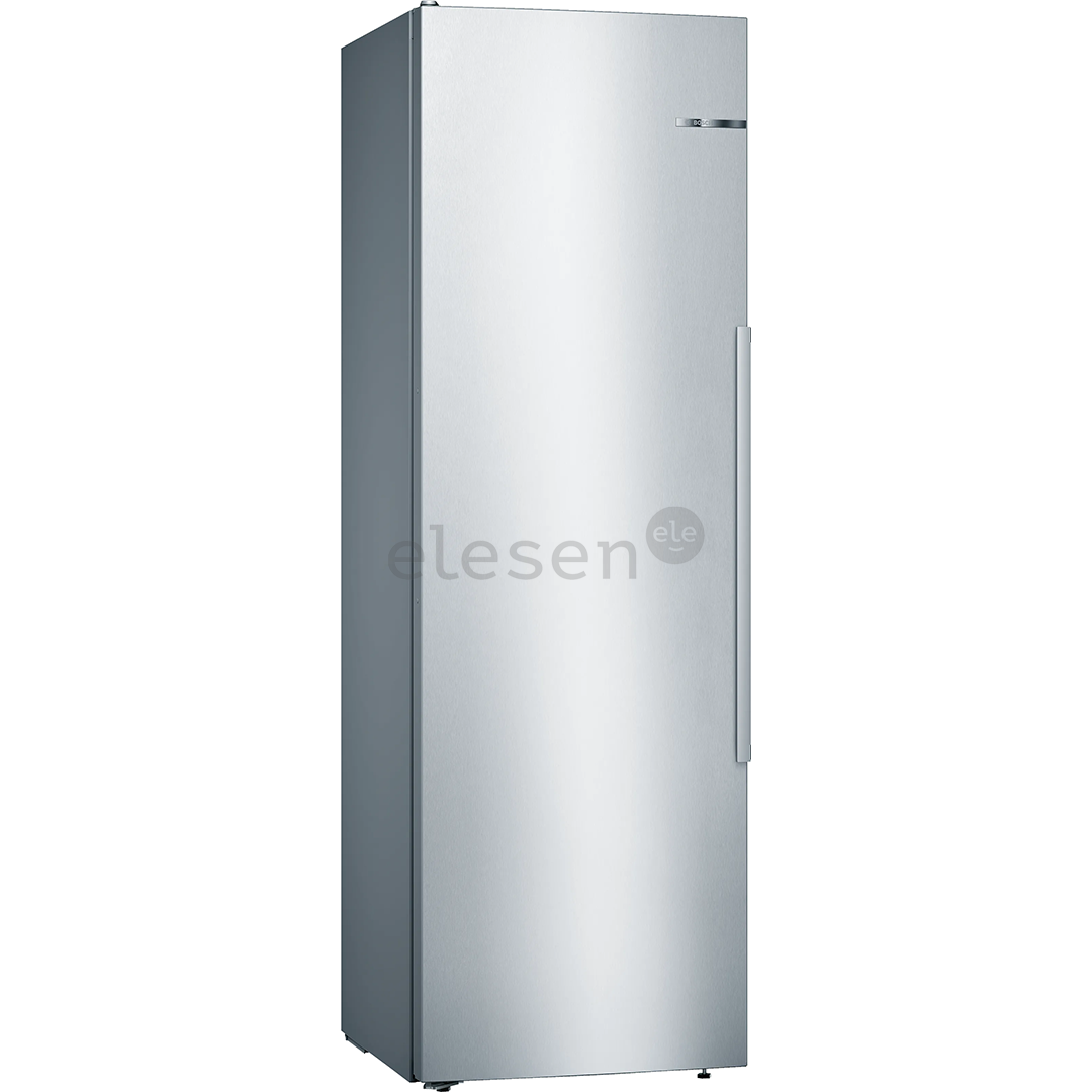 Bosch Series 8, No Frost, 309 L, aukštis 186 cm, nerūdijančio plieno - Šaldytuvas