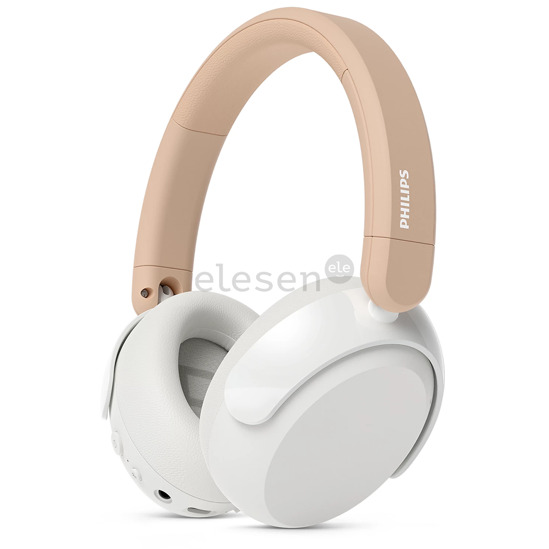Philips TAK5500, aktyvus triukšmo slopinimas, baltos - Vaikiškos ausinės