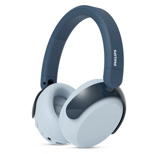 Philips TAK5500, aktyvus triukšmo slopinimas, mėlynos - Belaidės ausinės TAK5500RT/00