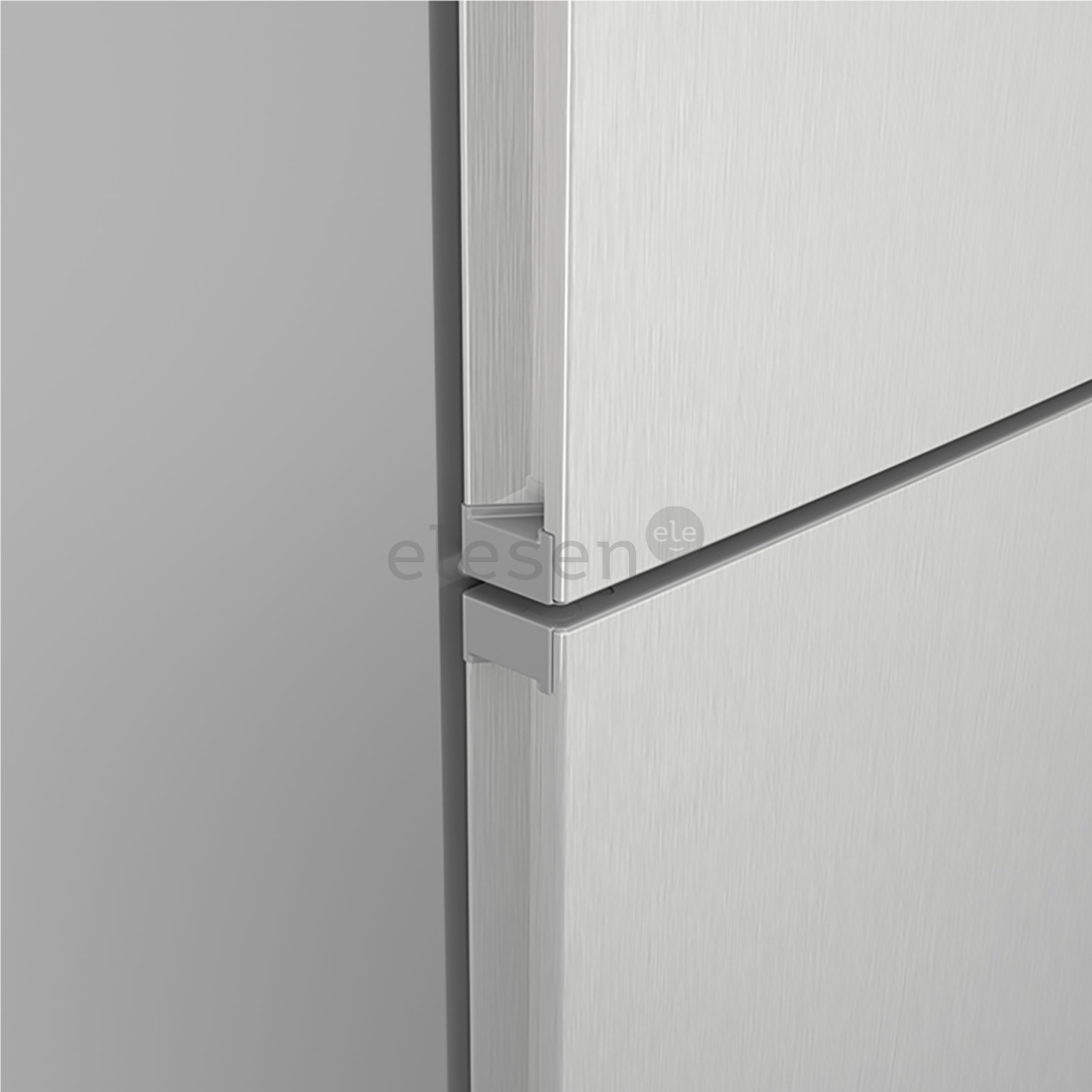 Bosch, Series 4, NoFrost, 363 L, aukštis 203 cm, nerūdijančio plieno - Šaldytuvas