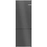 Bosch, Series 4, NoFrost, 440 L, aukštis 203 cm, tamsiai pilkas - Šaldytuvas