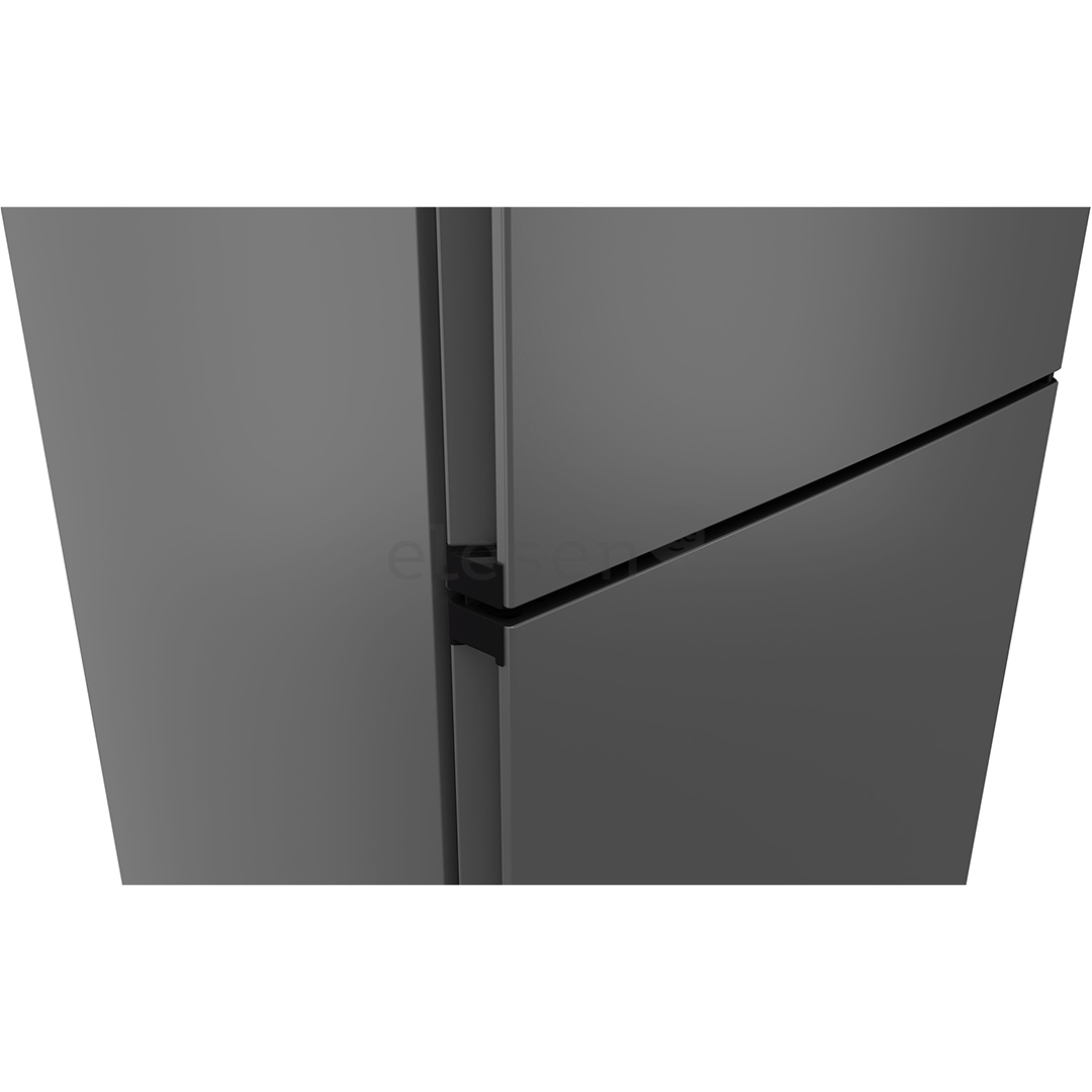 Bosch, Series 4, NoFrost, 440 L, aukštis 203 cm, tamsiai pilkas - Šaldytuvas