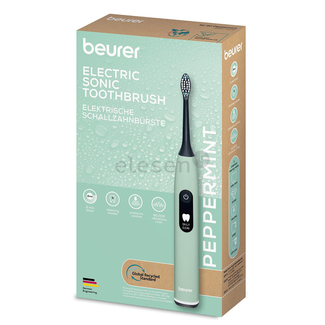 Beurer, Peppermint, green - Electric Sonic toothbrush