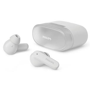 Philips TAT2000, baltos - Belaidės ausinės TAT2000WT/00