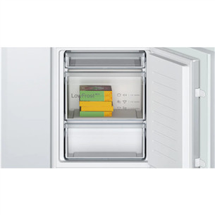Bosch Series 2, 267 L, height 178 cm - Built-in refrigerator
