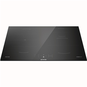 Gorenje, width 59,5 cm, frameless, black - Built-in induction hob