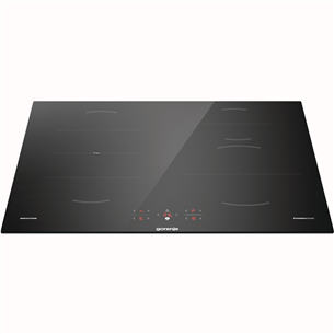 Gorenje, width 59,5 cm, frameless, black - Built-in induction hob