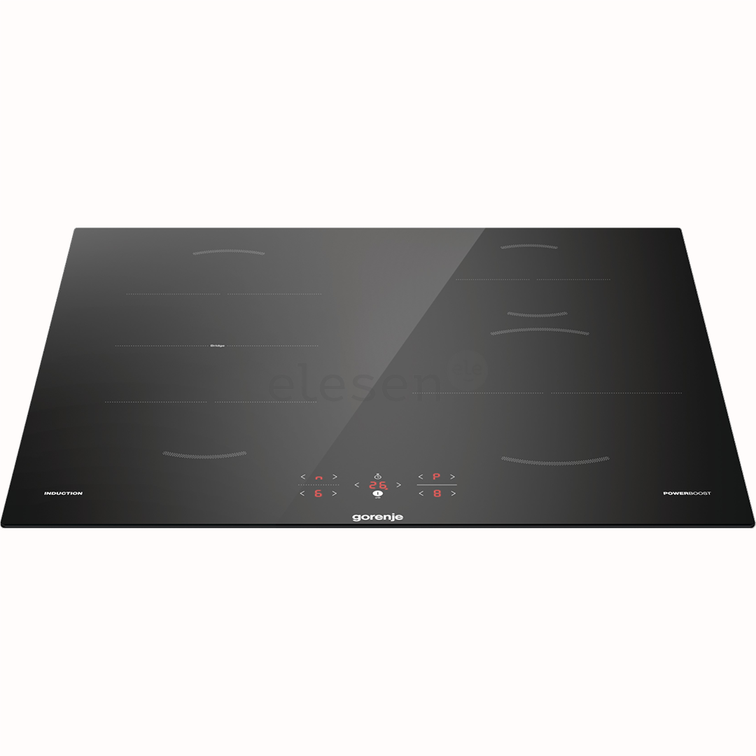 Gorenje, width 59,5 cm, frameless, black - Built-in induction hob