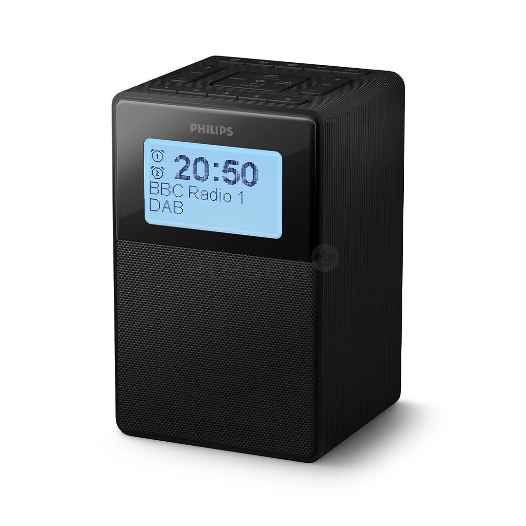 Philips TAR5100, DAB+, juodas - Radijo žadintuvas