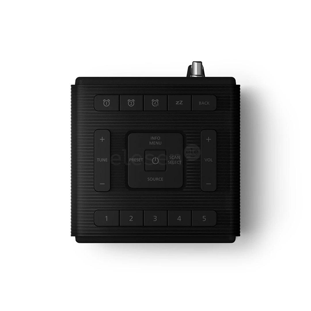 Philips TAR5100, DAB+, juodas - Radijo žadintuvas