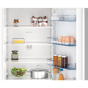 Bosch, Series 2, NoFrost, 290 л, высота 194 см - Интегрируемый холодильник