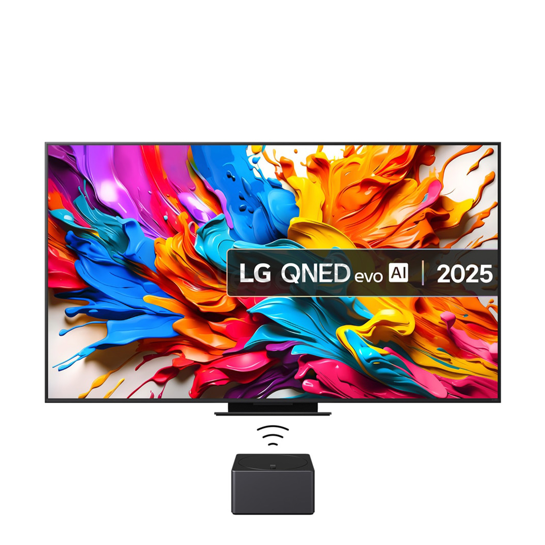 LG QNED9M, 86'', 4K UHD, QNED, Mini LED, juodas - Televizorius