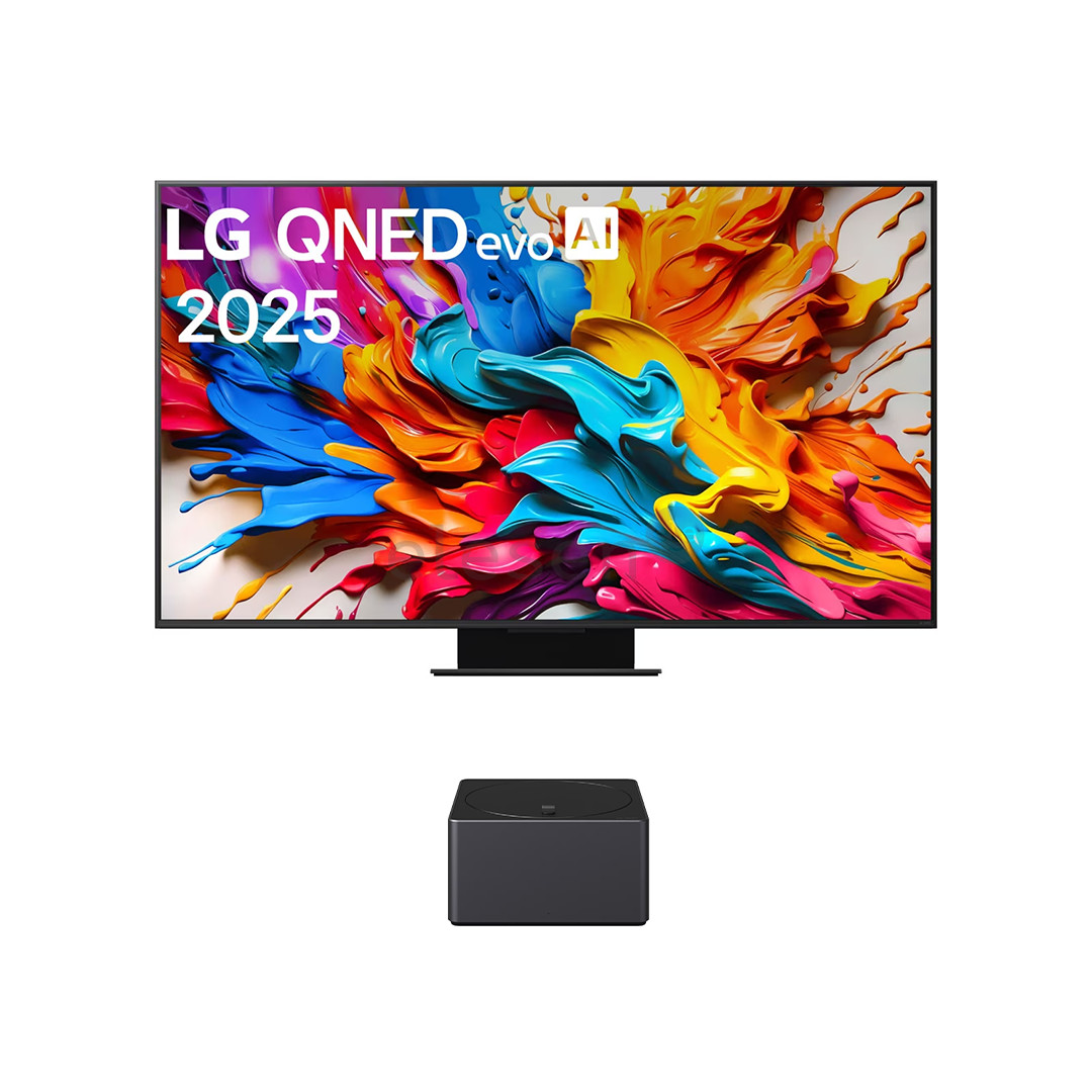 LG QNED9M, 75'', 4K UHD, QNED, Mini LED, black - TV