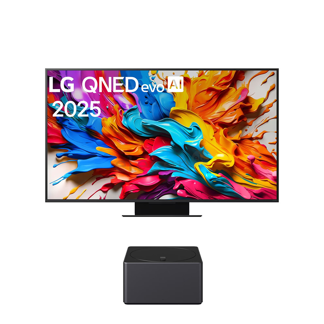 LG QNED9M, 65'', 4K UHD, QNED, Mini LED, juodas - Televizorius