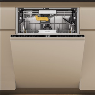 Whirlpool, 6th Sense, 15 komplektų talpa, plotis 60 cm - Įmontuojama indaplovė WH8IA15AM3TUCH0