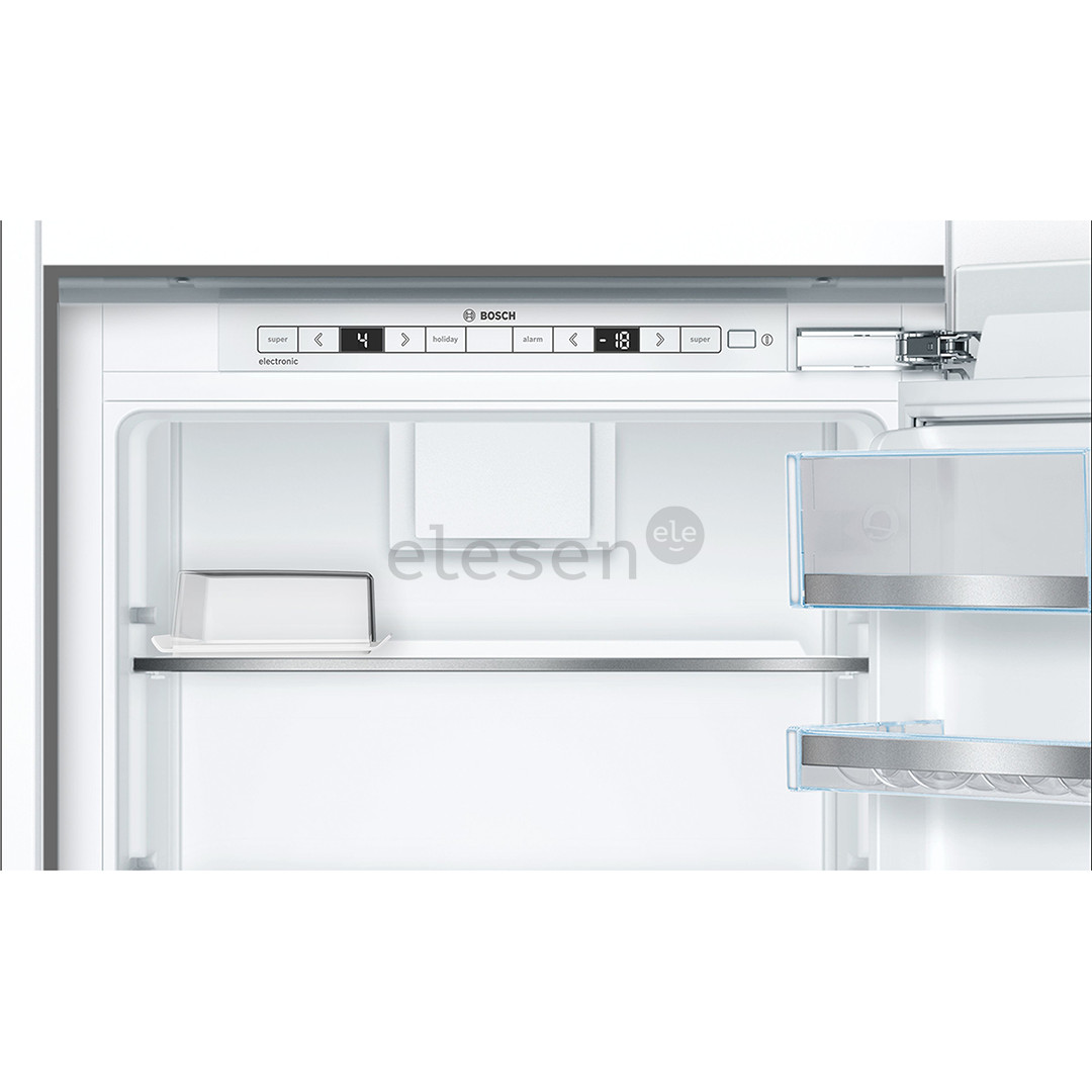 Bosch, Series 6, 270 L, aukštis 178 cm - Įmontuojamas šaldytuvas