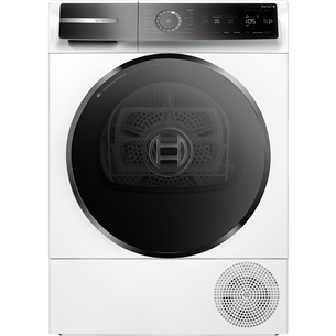 Bosch, Series 8, 9 kg, gylis 61,3 cm - Džiovyklė WQB246DASN