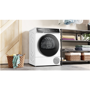Bosch, Series 8, 9 kg, depth 61.3 cm - Clothes dryer