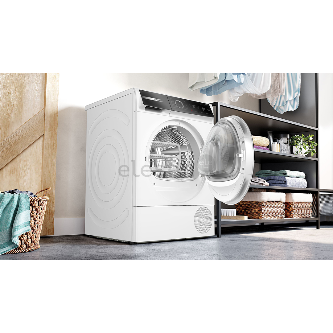Bosch, Series 8, 9 kg, depth 61.3 cm - Clothes dryer