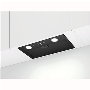 Electrolux, 600 m³/val., plotis 53 cm, juodas - Įmontuojamas gartraukis CFG526R