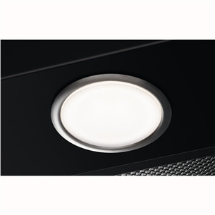 Electrolux, 600 m³/val., plotis 53 cm, juodas - Įmontuojamas gartraukis