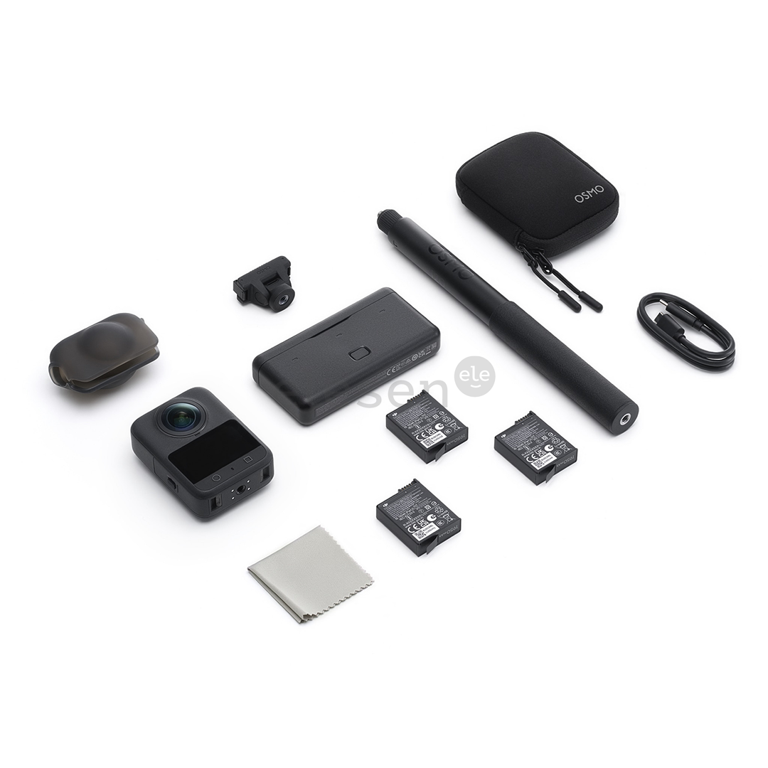 Dji Osmo 360 Adventure Combo, black - Action camera