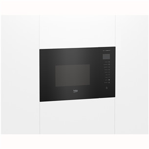 Beko, 25 L, 1450 W, juoda - Įmontuojama mikrobangų krosnelė su griliu