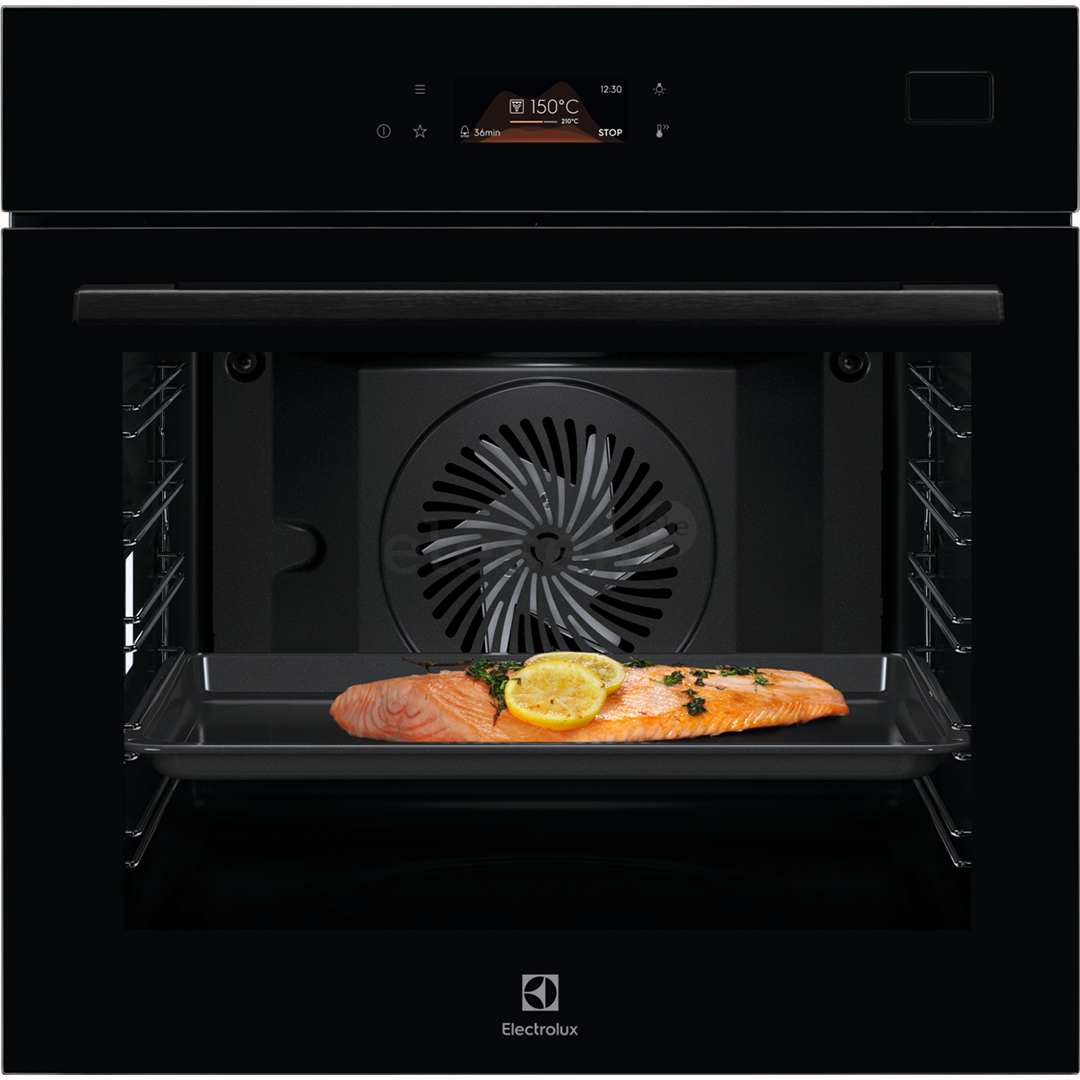 Electrolux 800 Series MealAssist, 70 L, black - Built-in steam oven