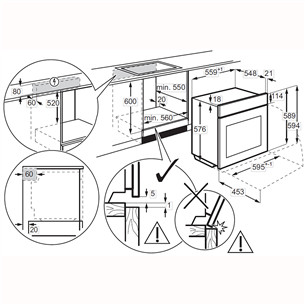 Electrolux 700 Series MealAssist with SteamCrisp, 72 L, pirolizė, matinė juoda - Įmontuojama garinė orkaitė