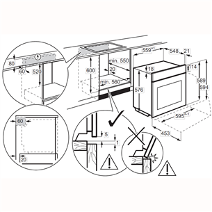 Electrolux 700 Series MealAssist with SteamCrisp, 72 L, pyrolytic cleaning, matte black - Built-in steam oven