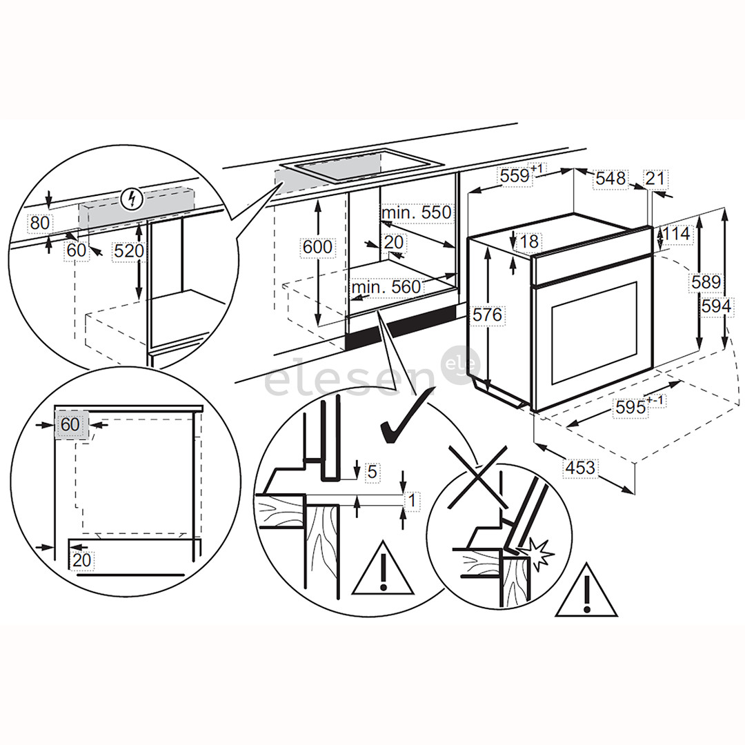 Electrolux 700 Series MealAssist with SteamCrisp, 72 L, pirolizė, matinė juoda - Įmontuojama garinė orkaitė