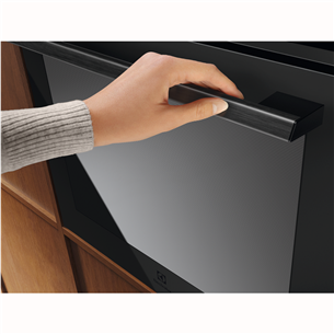 Electrolux 700 Series MealAssist with SteamCrisp, 72 L, pyrolytic cleaning, matte black - Built-in steam oven