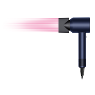 Dyson Supersonic, 1600 W, mėlynas/vario spalvos - Plaukų džiovintuvas