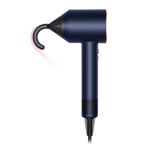Dyson Supersonic, 1600 W, mėlynas/vario spalvos - Plaukų džiovintuvas