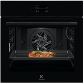 Electrolux 700 Series MealAssist, 71 L, pyrolytic cleaning, black - Built-in oven