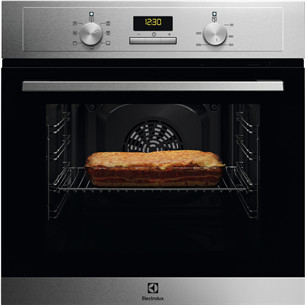 Electrolux 300 Series Convection, 65 л, нерж. сталь - Интегрируемый духовой шкаф EOH3H00BX