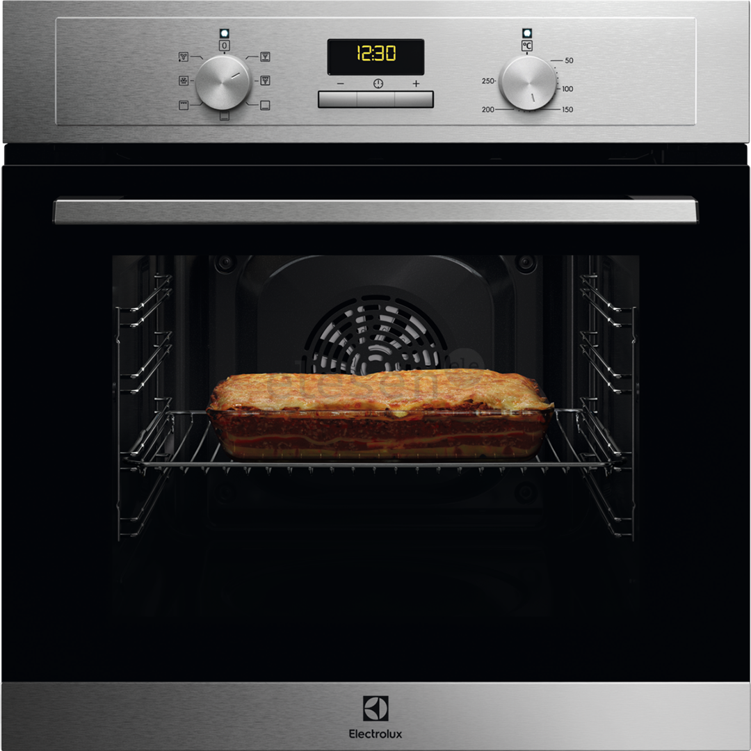 Electrolux 300 Series Convection, 65 L, stainless steel - Built-in oven