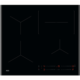 AEG 5000 Series, Hob2Hood, plotis 59 cm, juoda - Įmontuojama indukcinė kaitlentė