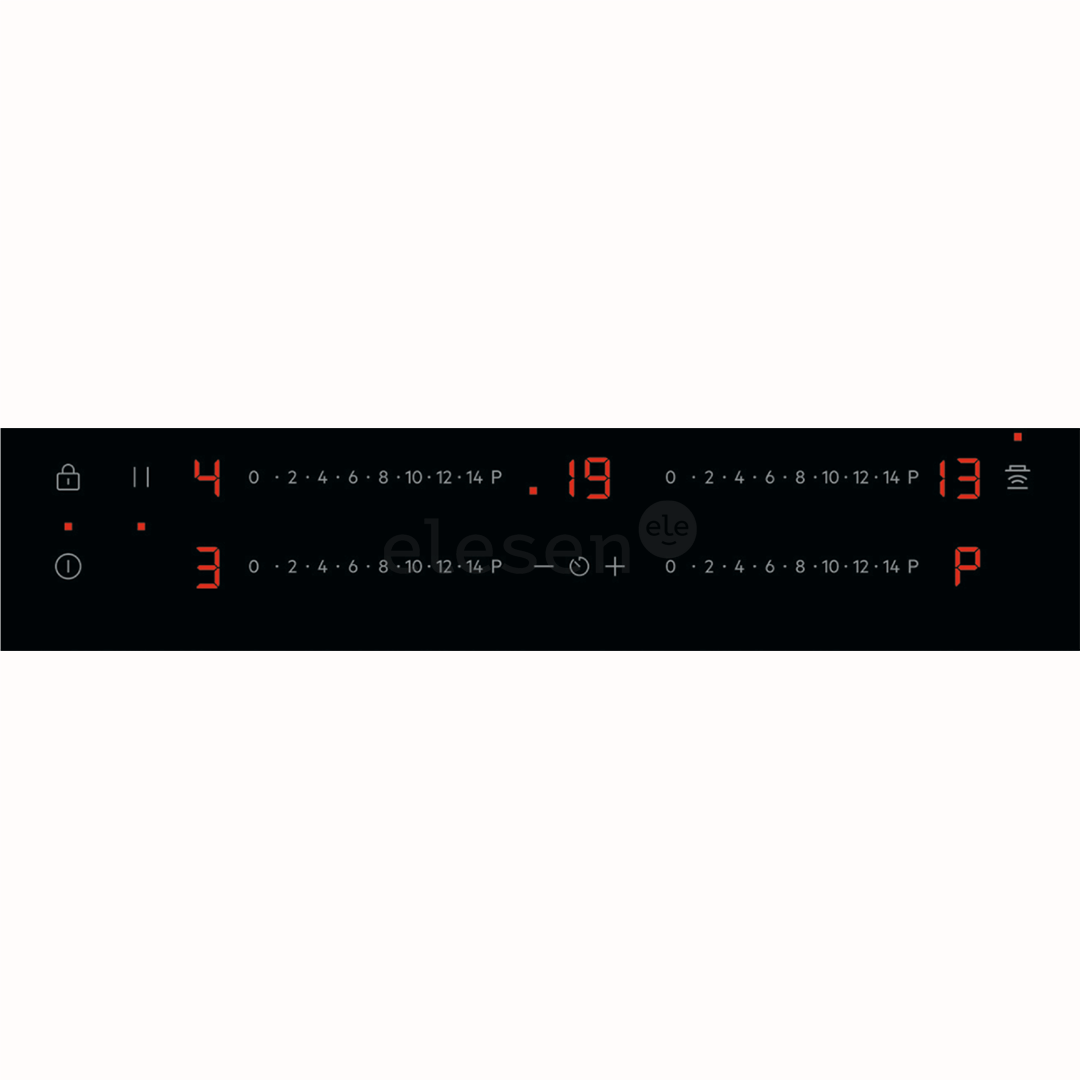 AEG 5000 Series, Hob2Hood, plotis 59 cm, juoda - Įmontuojama indukcinė kaitlentė