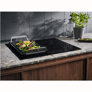 Electrolux 600 Series Bridge Hob2Hood, width 59 cm, black - Built-in induction hob