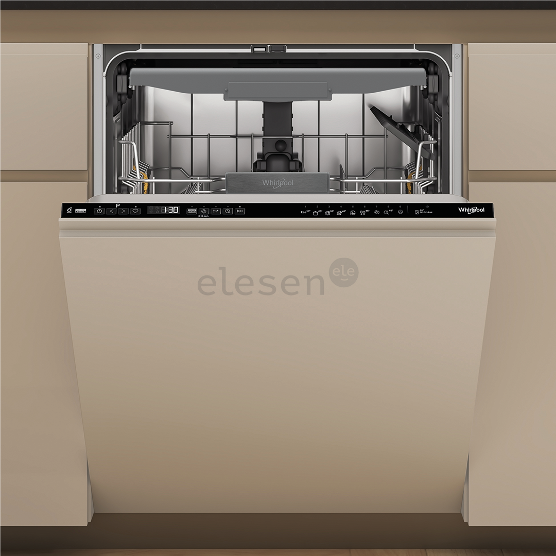 Whirlpool, 6th Sense, 16 place settings, width 60 cm - Built-in dishwasher