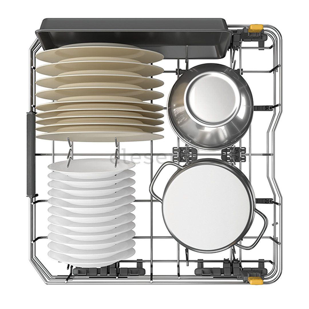 Whirlpool, 6th Sense, 16 place settings, width 60 cm - Built-in dishwasher