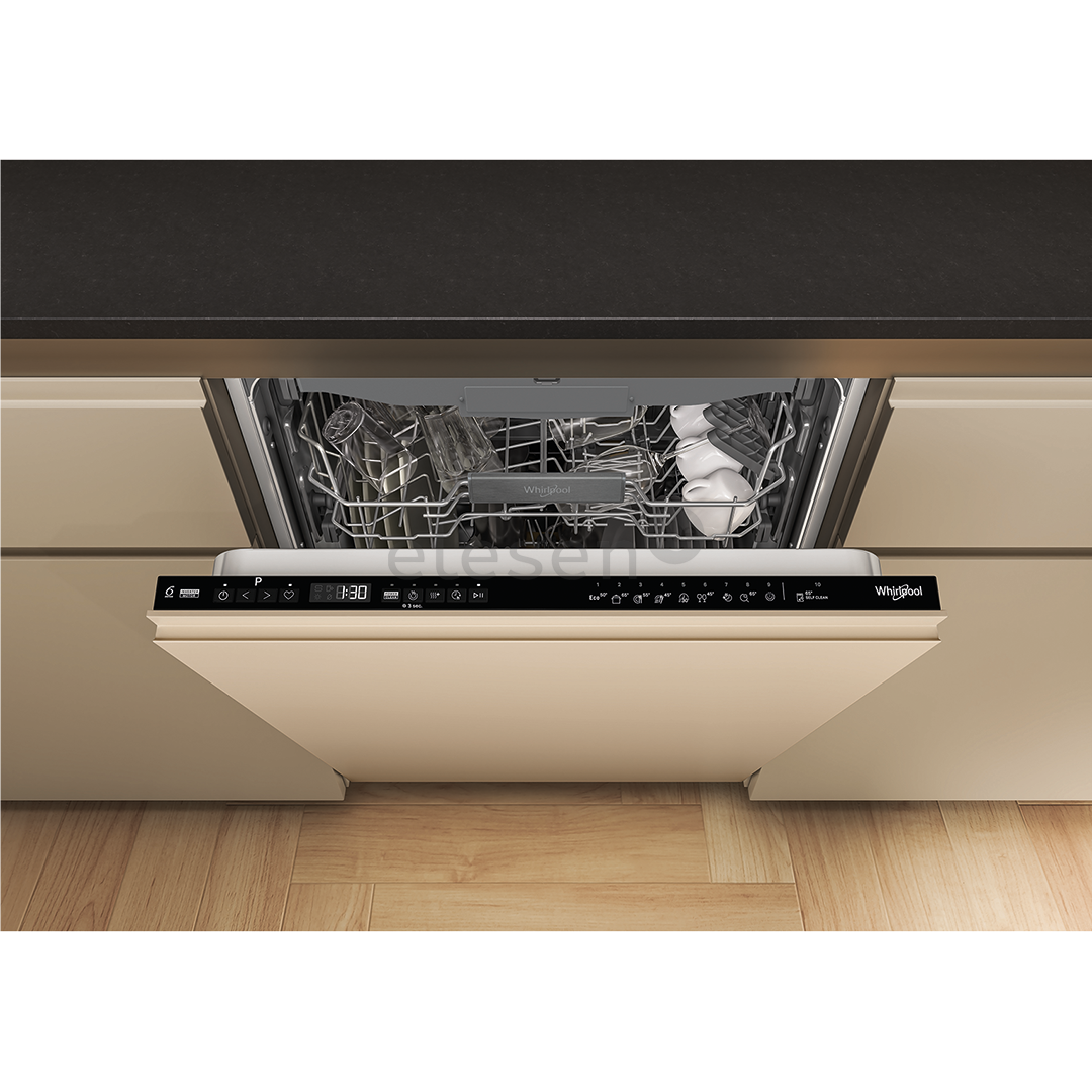 Whirlpool, 6th Sense, 16 place settings, width 60 cm - Built-in dishwasher