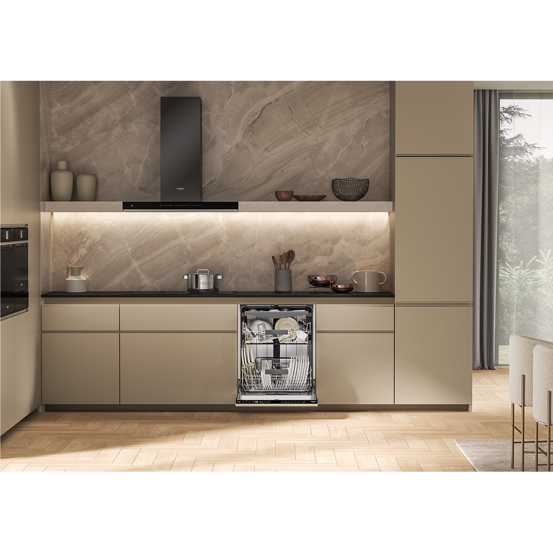 Whirlpool, 6th Sense, 16 place settings, width 60 cm - Built-in dishwasher