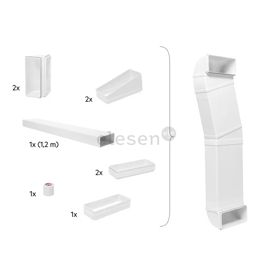 AEG/Electrolux - Half Piping kit for extractor hob